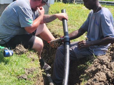 Residential Geothermal Installation